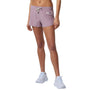 Vuori Women's Clementine Short 2.0 Lilac front view on model waist down