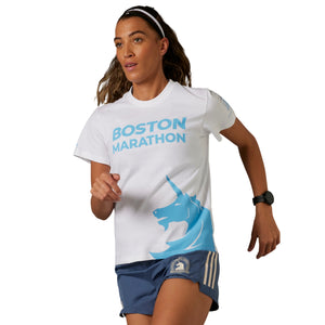 adidas Women's Boston Marathon® 2024 Unicorn Tee - White