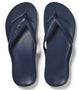 Archies Unisex Arch Support Flip Flops - Navy