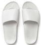 Archies Unisex Arch Support Slides White top view