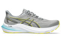 Asics Men's GT-2000 12 - Sheet Rock/Bright Yellow