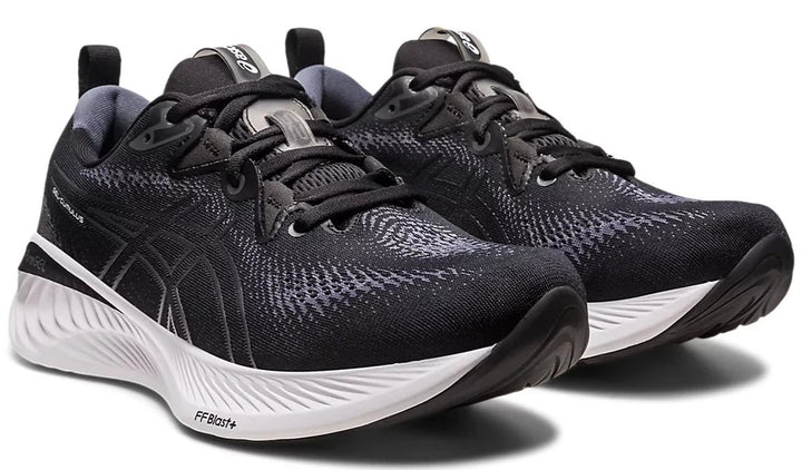 ASICS Men's Gel-Nimbus 25 Running Shoes, 9, Black/Black