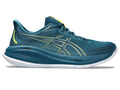 Asics Men's Gel-Cumulus 26 Evening Teal/white Yellow side view