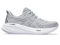 asics running Women's Gel-Cumulus 26 Piedmont Gray/White side view