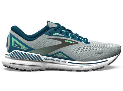 Brooks Men's Adrenaline GTS 23 Blue/Moroccan/Spring Bud lateral side