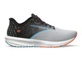 brooks short Men's Launch 10 Black/Grey/Orange Clown Fish lateral side