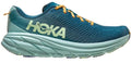 HOKA Men's Rincon 3 green and orange side view