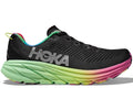 HOKA Women's Rincon 3 Black/Silver lateral side