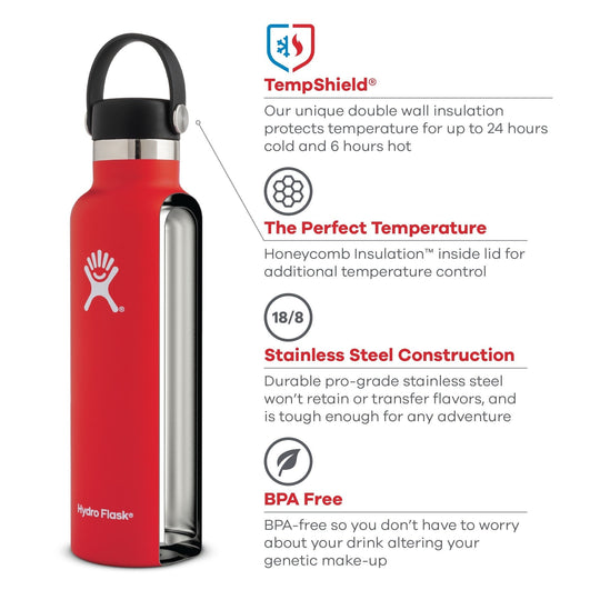 Hydro Flask Standard Mouth With Standard Flex Cap - Insulated