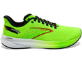 Brooks Men's Hyperion Green Gecko/Red Orange/White lateral side