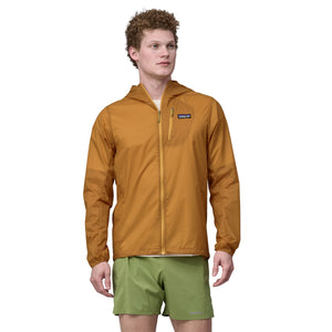 Patagonia Men's Houdini Jacket - Pufferfish Gold front view on model