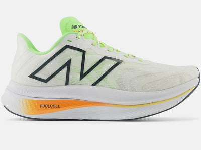 New Balance Men's FuelCell SuperComp Trainer v2 - White/Bleached Lime Glo