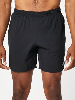 Buy New Balance Mens 2 In 1 7 Inch Running Shorts Black