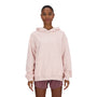 New Balance Athletics French Terry Hoodie on model facing front
