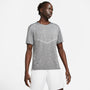 nike mens rise 365 short sleeve tee shirt black heather reflective silver 1 120x90