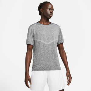 Nike Men's Rise 365 Short Sleeve T-Shirt front view on model