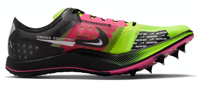 Nike ZoomX Dragonfly XC Volt/Black/Hyper Pink/White medial side