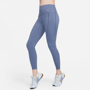 Nike Women's Therma-Fit High Waisted 7/8 Leggings on model front shot