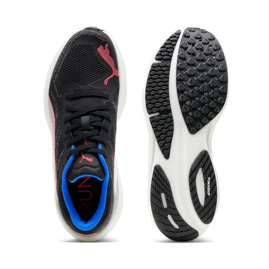 Puma Running Shoes Deviate Nitro 2 Black / Blue / Red