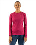 Rabbit Women's EZ Tee LS Vivacious on model front view