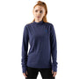 rabbit Women's Outrun Mock Neck Rhodonite front view