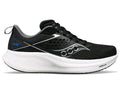 Saucony Women's Ride 17 Black/White side view
