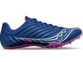 saucony Bia Women's Spitfire 5 Indigo/Grape side view