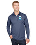 Winter Warrior Men's Performance 1/4 Zip - Heather Navy