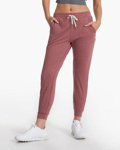 Vuori Women's Performance Joggers - Marsala Heather