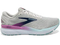 Brooks Women's Ghost 16 White/Grey/Estate Blue lateral side