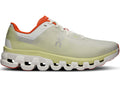 Women's On Cloudflow 4 White/Hay lateral side