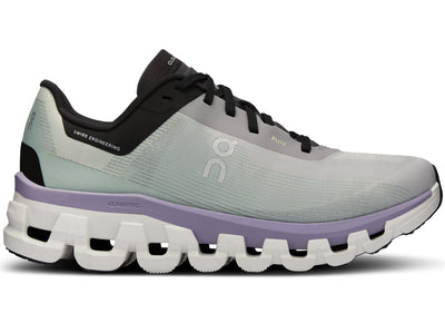 Women's On Cloudflow 4 Fade/Wisteria lateral side