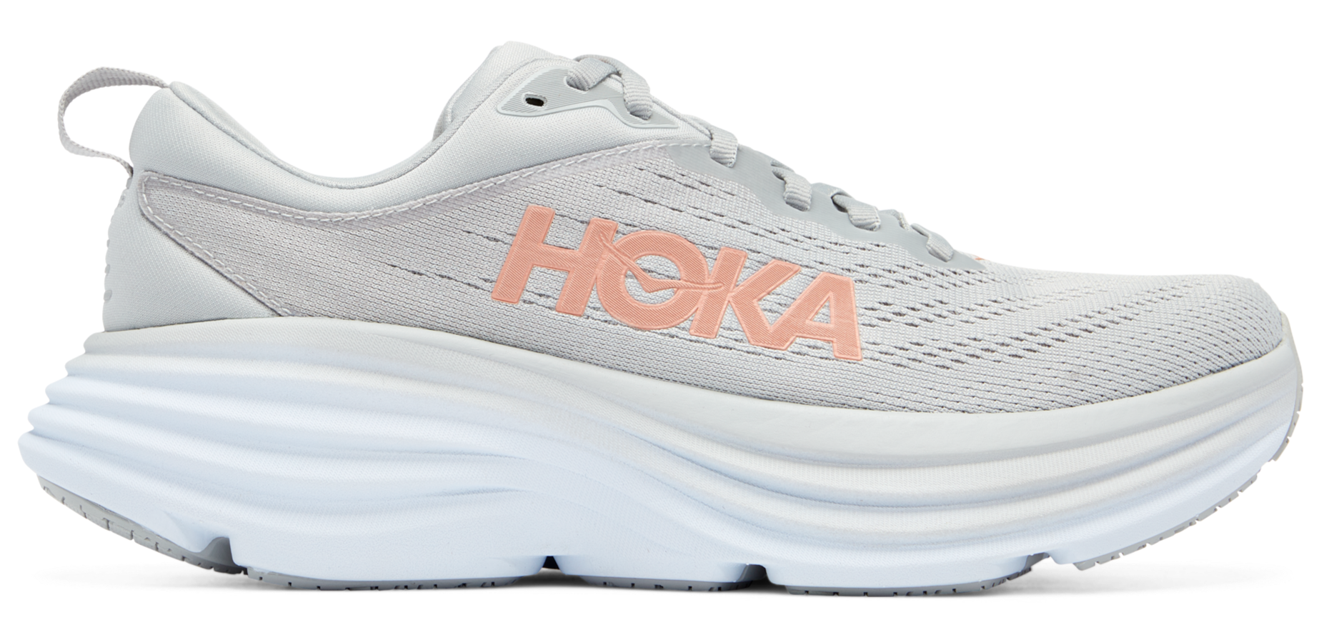 Size 12 - Hoka One One Bondi 6 Wide 2E Gray for sale online