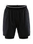 Craft Men's Charge 2-IN-1 Shorts - Black