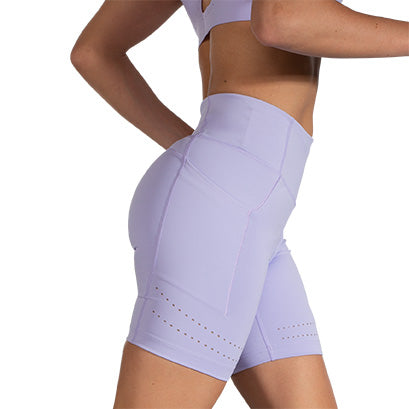 614S, High Waist Compression Shorts - Layer Over Stockings
