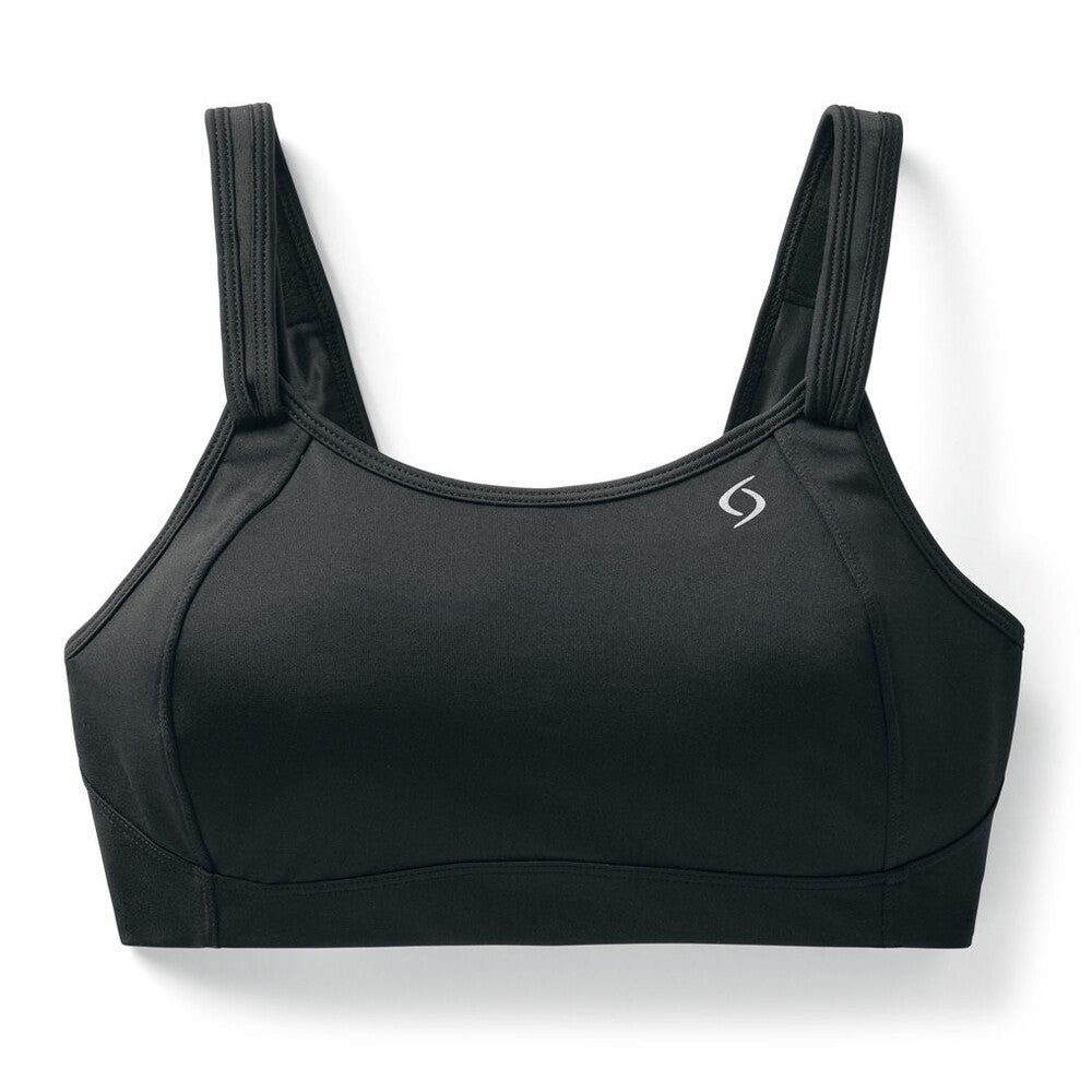 Brooks Moving Comfort Collection Fiona black sports bra 30C