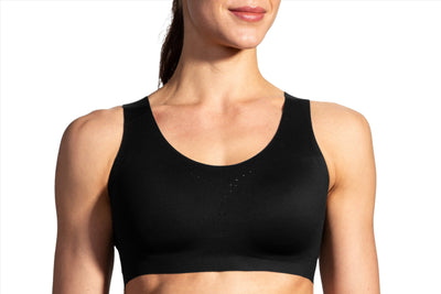 Buy Brooks Juno Wire-Free Racerback Sports Bra, 34C, Cobalt Online