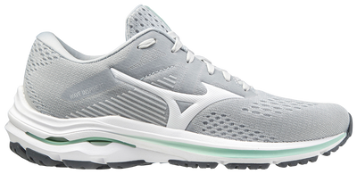 mizuno Wide Women's Wave Inspire 17 - Harbor Mist/White (411310.HM00) Lateral Side