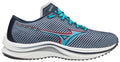 Mizuno Women's Wave Rebellion - India Ink/Scuba Blue (411334.53SC) Lateral Side