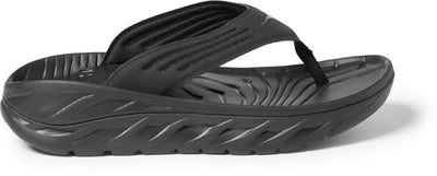 HOKA Women's Ora Recovery Flip - Black/Dark Dull Gray