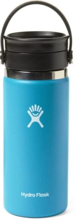 Hydro Flask W16BCX110 16oz Coffee Bottle with Flex Sip - White for