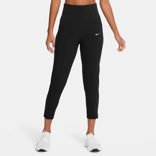 Nike Women's Dri-Fit Slim Fit Training Capris-Black-Small 