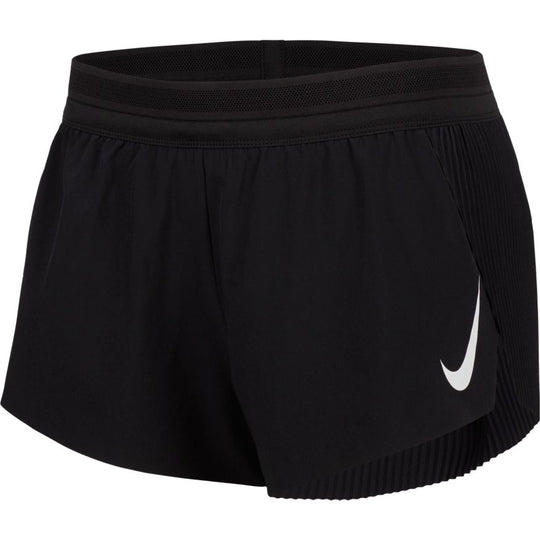 Nike Dry Sprinter Girls Running Shorts (Black-White)