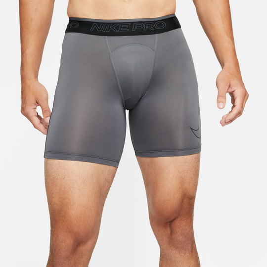 Nike Pro Stretch Waist Dark Grey Kids Core Compression Shorts 417474 021