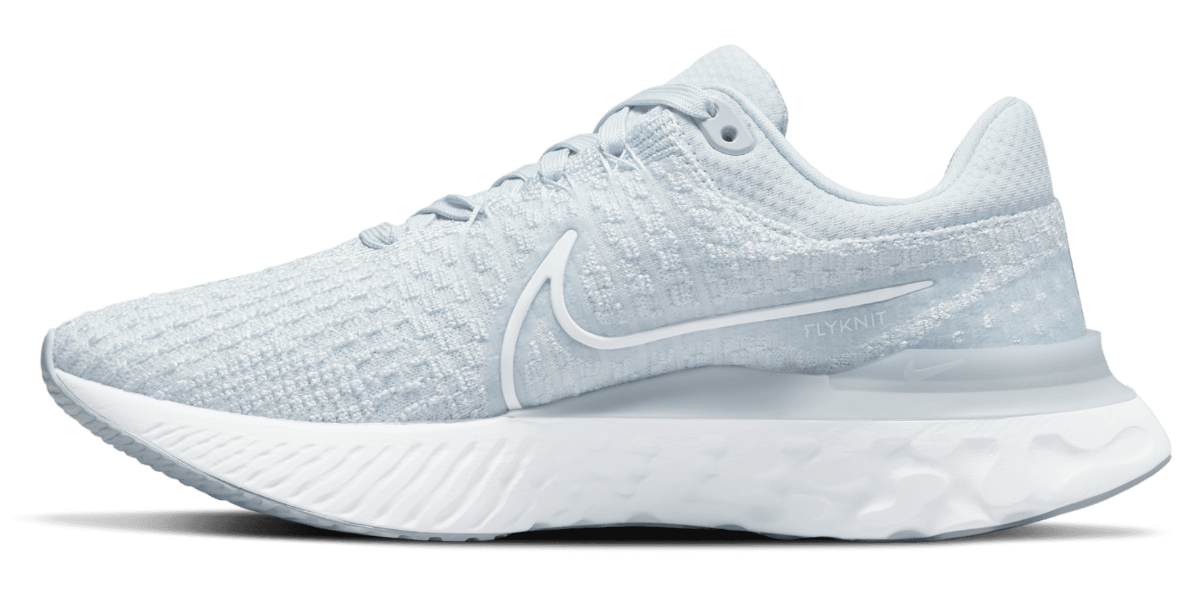 nike women's react infinity run flyknit running shoes white