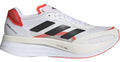 adidas Trainer Women's Adizero Boston 10 - White/Black/Solar Red (FY4080) Lateral Side