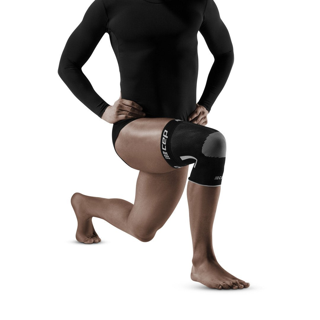 ❤️ Modetro Sports Charcoal Compression Pair Of Knee Sleeves