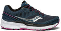 saucony constituci Women's Echelon 8 - Space/Razzle (S10574-31) Lateral Side