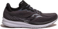 Saucony Women's Ride 14 - Charcoal/Black (S10650-45) Lateral Side