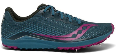 saucony court Women's Kilkenny XC 8 Spike - Marine (S19068-20) Lateral Side